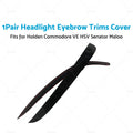 Carbon Fiber Head Light Eyelids for Holden Commodore VE (2006–2013)