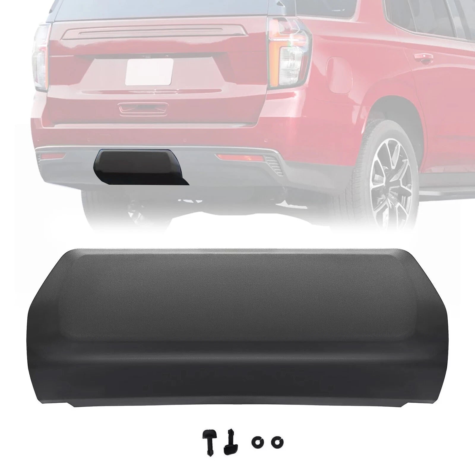 Rear Tow Hook Trailer Hitch Cover for Chevy Suburban Tahoe GMC Yukon (2021–2024)