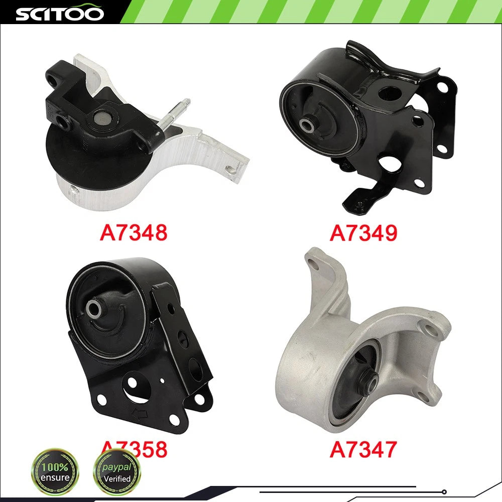 Engine Motor Mounts for Nissan Quest V6 3.5L (2004–2006)