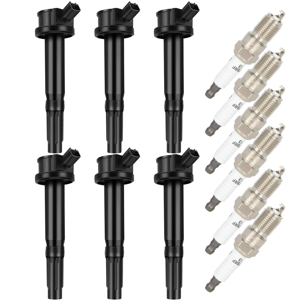 Set of 6 Ignition Coils for Ford Escape Fusion Mariner Milan V6 3.0L