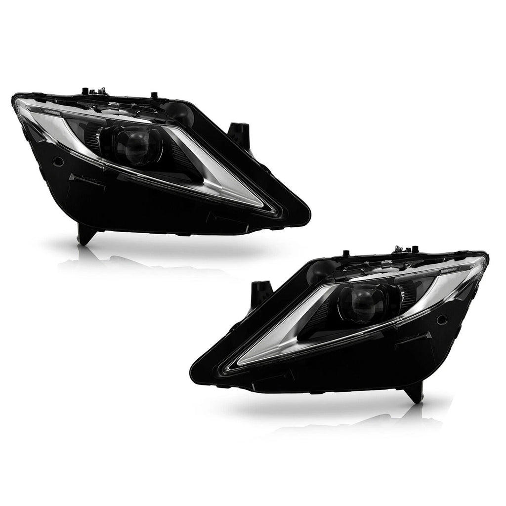 Full LED Headlight Set for Lincoln MKZ (2013–2016) AFS Projector Left+Right