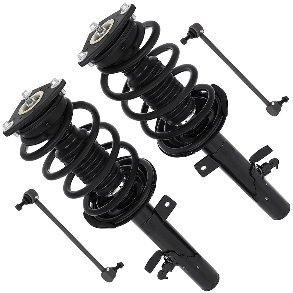 Front Struts Assembly for Ford Escape (2013) with Coil Spring Sway Bar Links