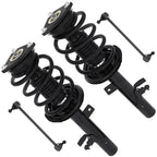 Front Struts Assembly for Ford Escape (2013) with Coil Spring Sway Bar Links