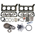 Head Gasket Set with Timing Chain Kit and Water Pump for Dodge Chrysler Town (2001–2004)