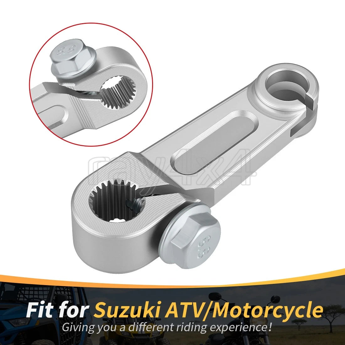 Clutch Release Arm w/ Bolt for Suzuki DRZ400 DR350 RM80 RM85 RM125 RM250 (2000–2023)