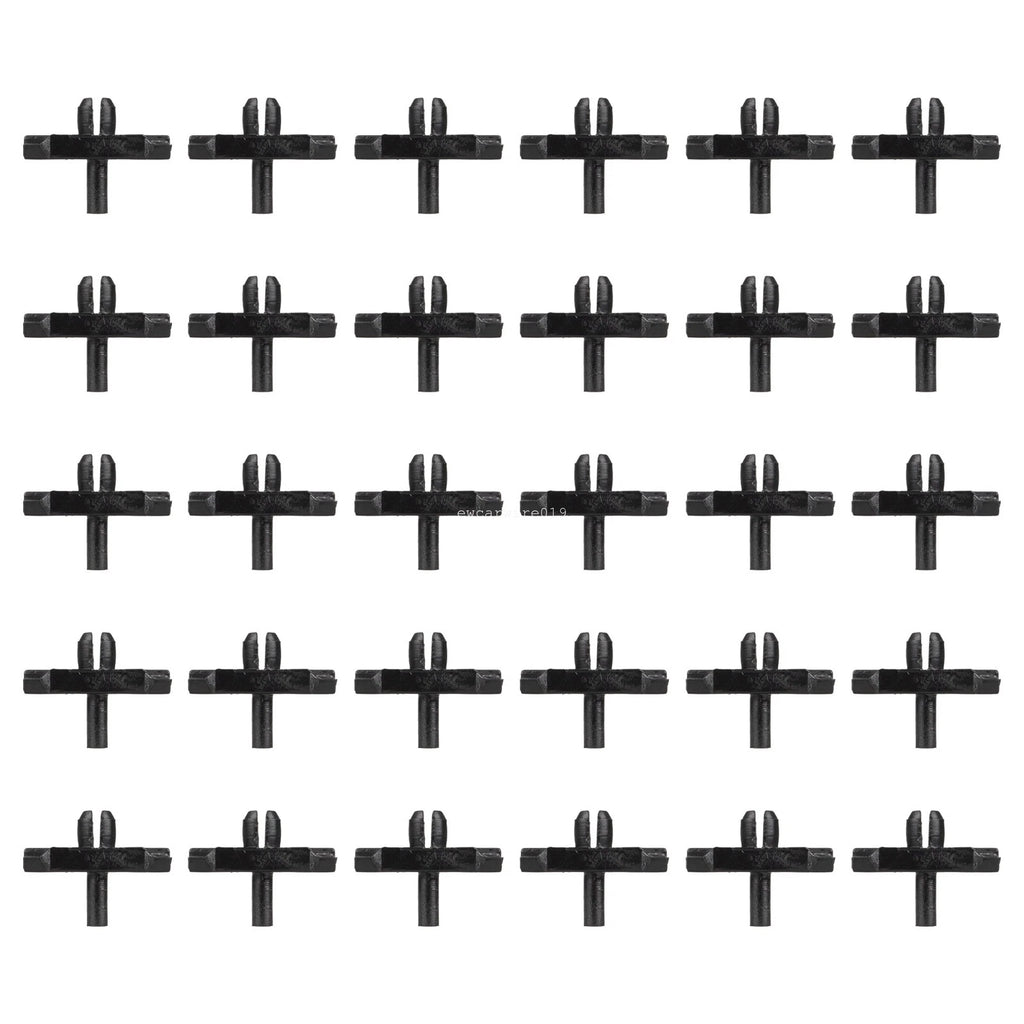 Set of 30 Door Fender Molding Trim Clips for VW (113-853-585-C)
