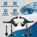 8pc Front Lower Control Arm Ball Joint Tie Rod for Kia Rio (2006–2011)