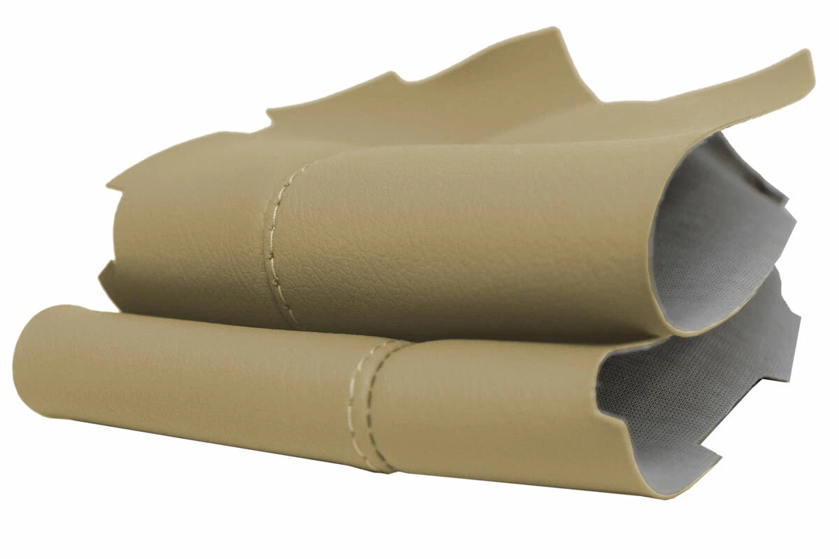2X Leather Armrest Door Panel Covers for Nissan Murano (2008–2014) Beige Tan