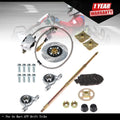 Rear Axle Kit with Brake Assembly and Sprocket Hub for Go Kart ATV