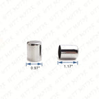 Chrome Docking Hardware Cover Point Kit for Harley Touring (2009–2016) 48225-10
