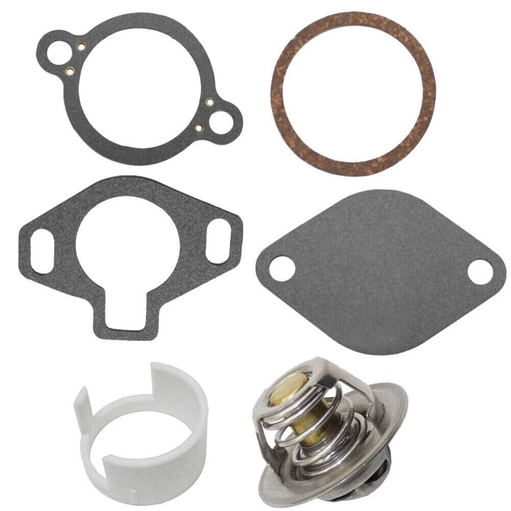 160° Thermostat Kit for Mercruiser 4.3/5.0/5.7/7.4/8.2L (807252Q5, 18-3647)