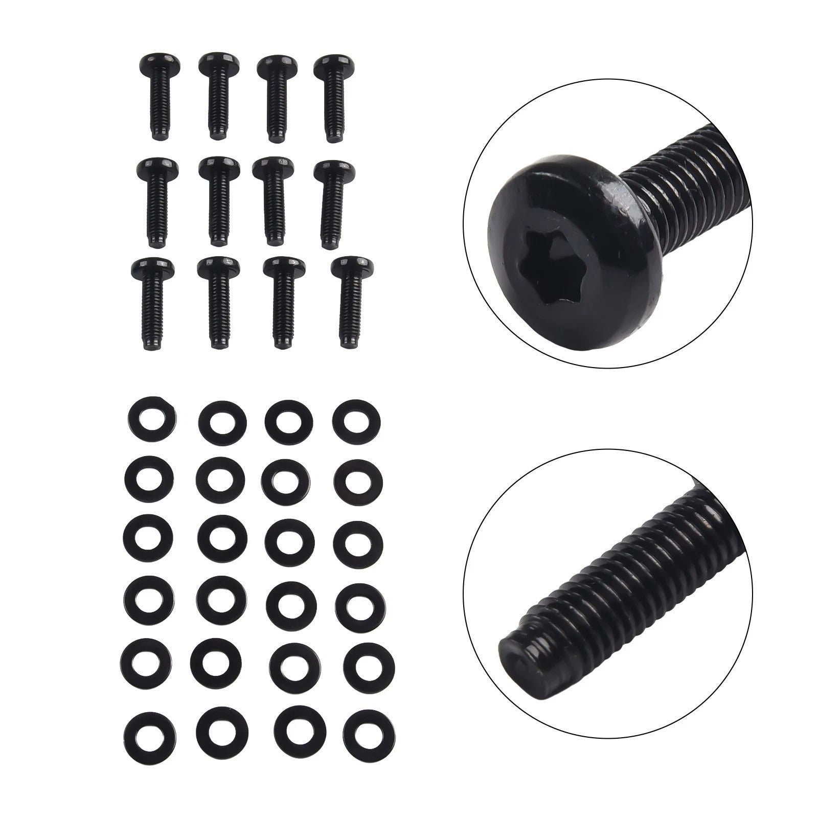Torx Screws Set for Windshield Frame