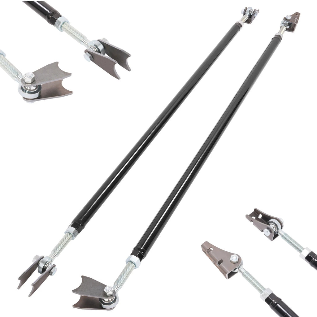 2X Traction Tie Bars Kit with Rod Ends for Short Bed Truck (2001–2019)