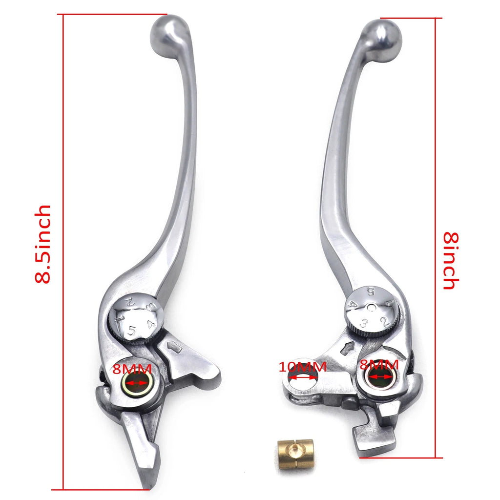 L/R Brake Clutch Hand Lever for Suzuki GSX1300R DL1000 SV1000 TL1000R (2000–2023)