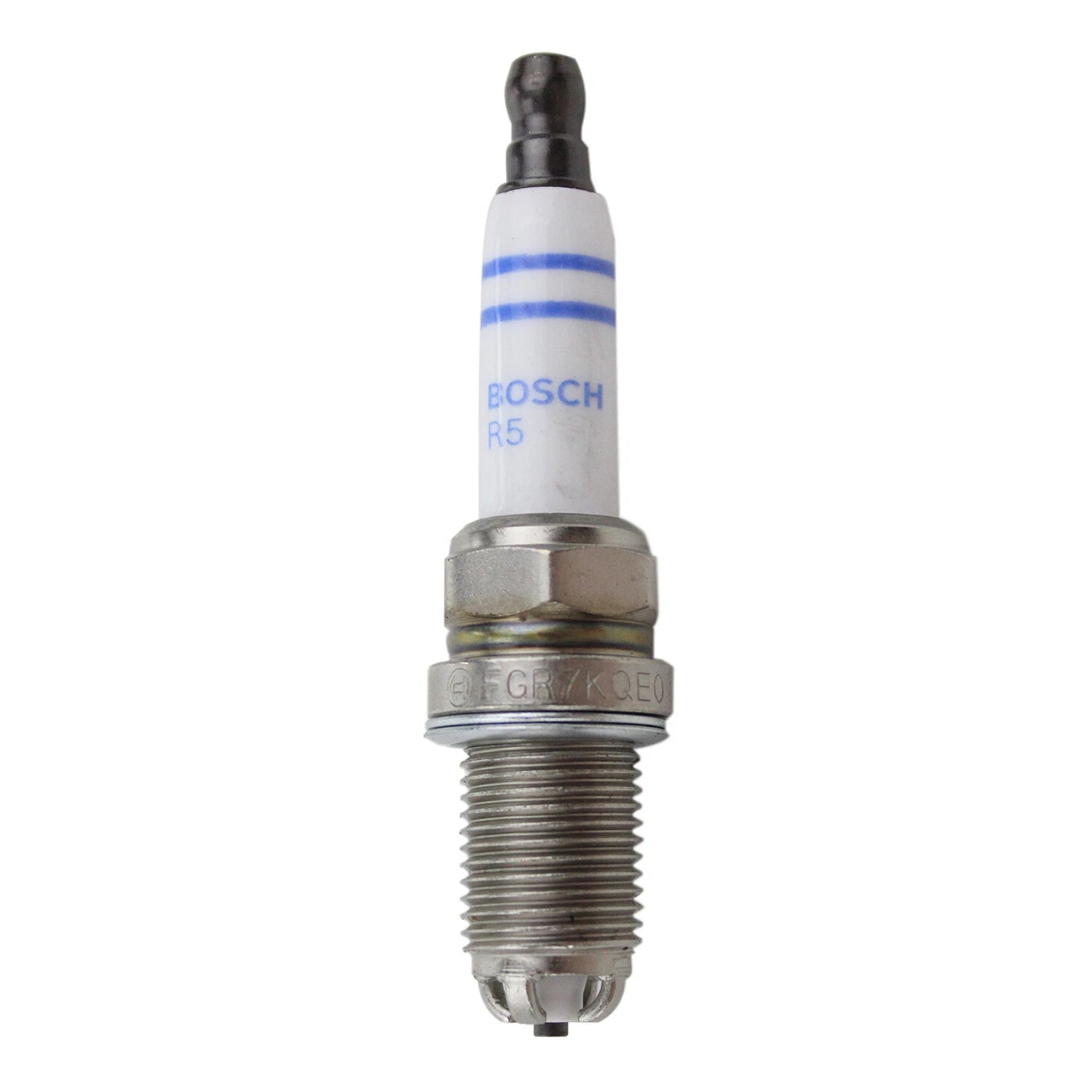 Set of 4 Spark Plugs for Audi A4 A6 A8 Quattro R8 S5 S8 VW Phaeton Touareg (Bosch FGR7KQE0)