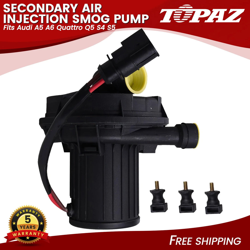 Secondary Air Injection Smog Pump for Audi A5 A6 Q5 S4 S5 (2008–2017)