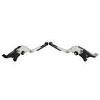 CNC Silver Extendable Brake Clutch Levers for Yamaha FJR 1300, XJR1300 (04-20)