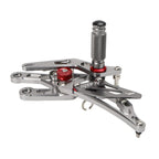 Racing Gray Rear Sets Footpegs for Honda CBR600RR (2003–2006)