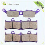 Set of 2 Front and Rear Brake Pads for Yamaha FZ1 YZF R6 (2006–2014) Carbon Fiber