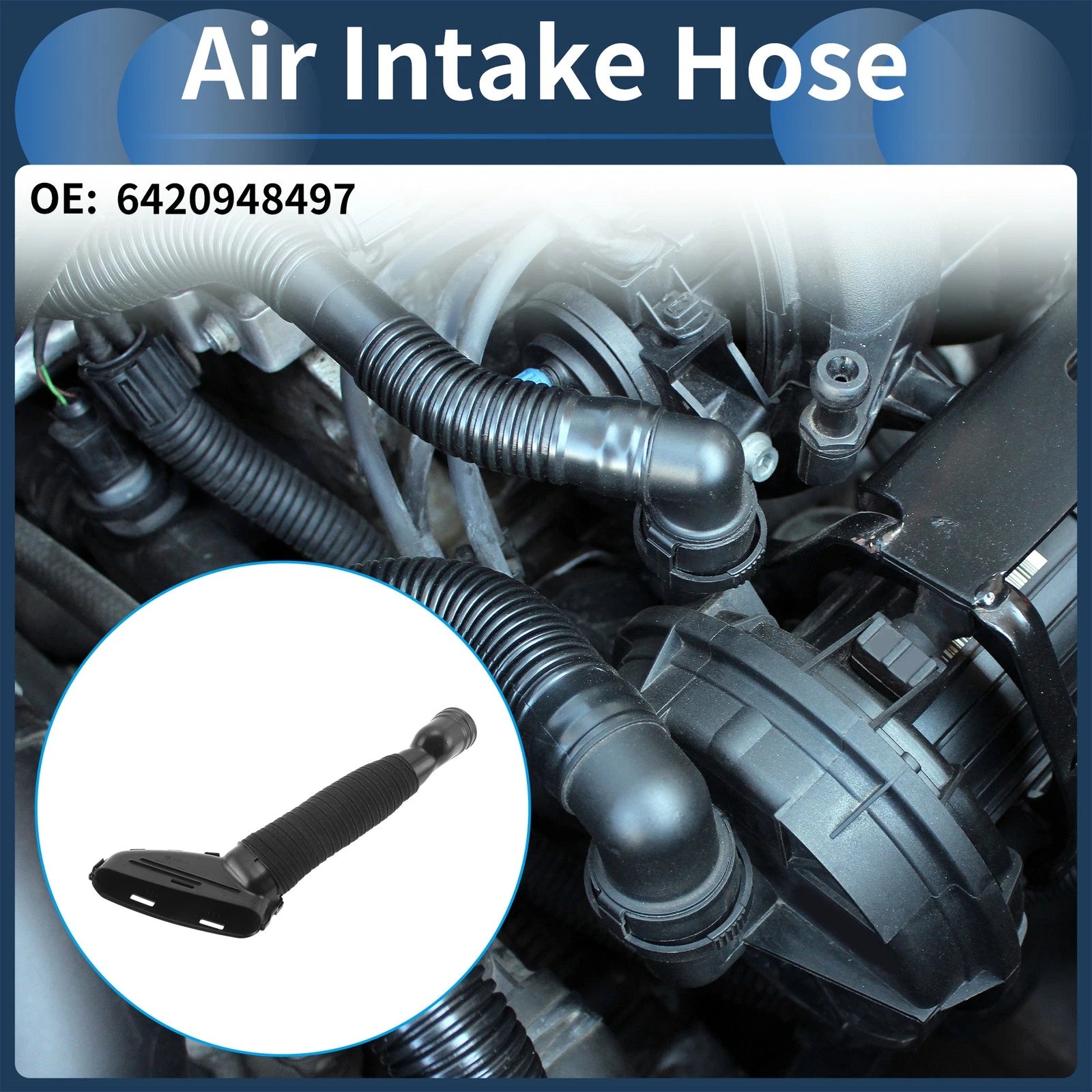 Engine Air Intake Hose for Mercedes Benz (No. 6420948497)