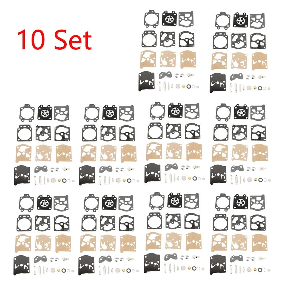 Set of 10 Carburetor Gasket Kit for Stihl 021 023 025 026 (Walbro K20-WAT)