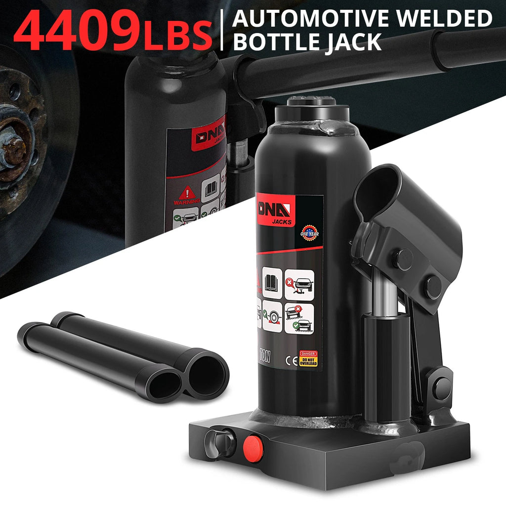 2 Ton Hydraulic Bottle Jack for Automotive Repair (11.8")
