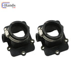 2PC Carburetor Intake Manifold Boot for Ski-Doo 600 (420867882, 420867880)