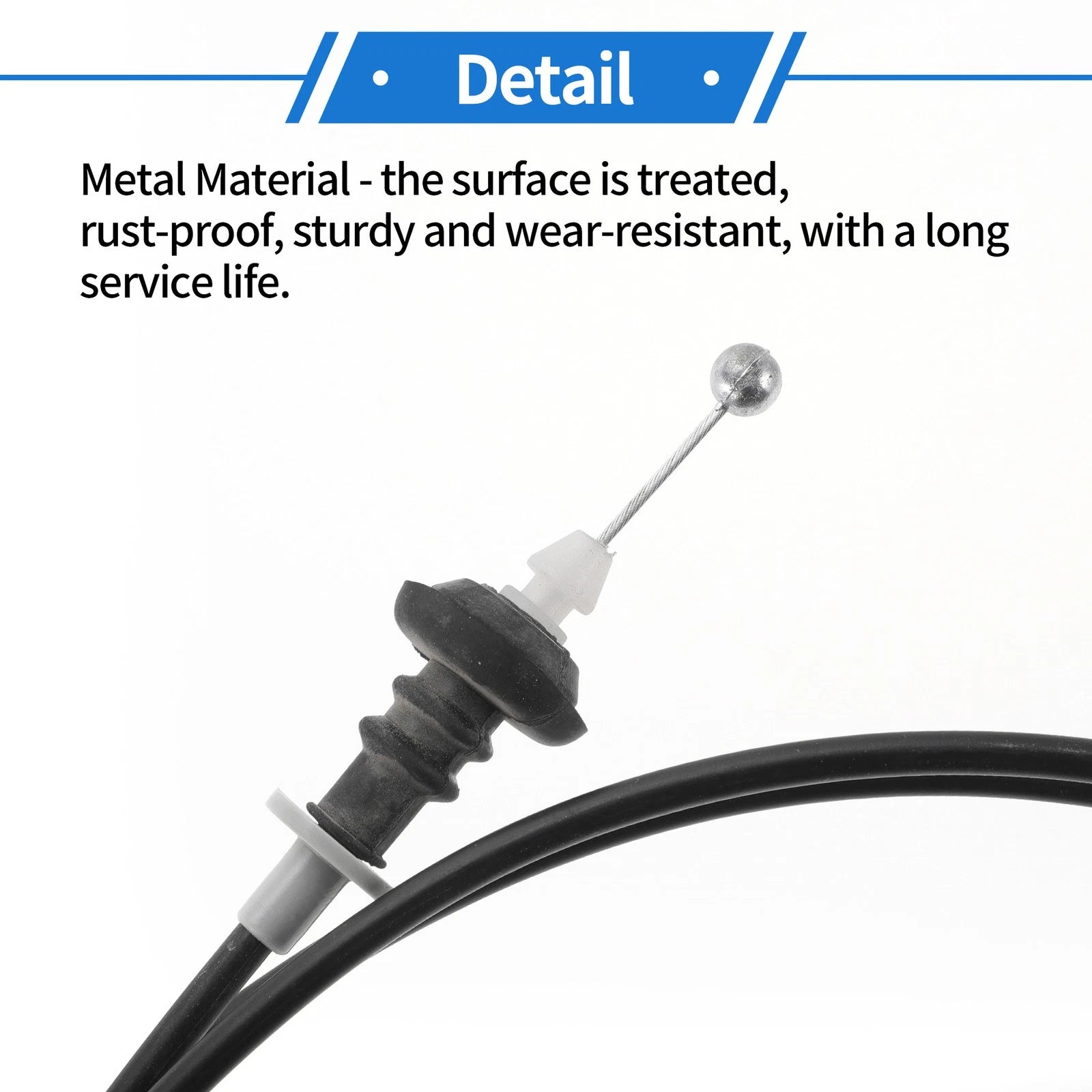 Hood Release Cable No.BP4K56720 for Mazda 3 (2004–2009)