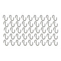 Pack of 50 Tarp Strap S Hooks for Hanging Plants and Flower Pots