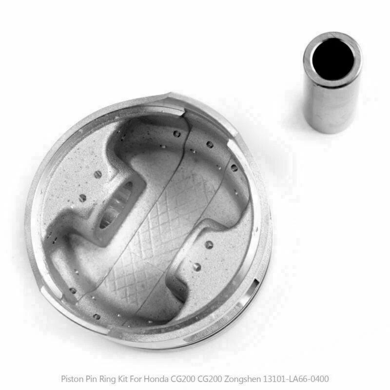 Piston Kit STD 63.5mm x 45.5mm for Honda CG200 (2000–2023) 13101-LA66-04 T9