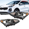 LED DRL Headlights Assembly for Kia Sportage (2017–2019) Left + Right