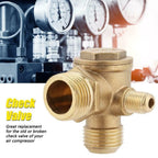 Air Compressor Check Valve for External Thread (0.8in, 0.7in, 0.4in)