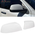 White Mirror Caps for Toyota Tundra Sequoia (2011–2019)