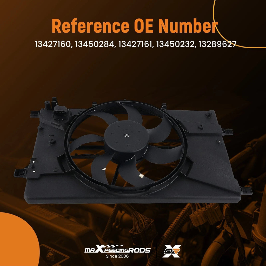 Electric Radiator Cooling Fan for Buick Verano and Chevy Cruze (2011–2017)