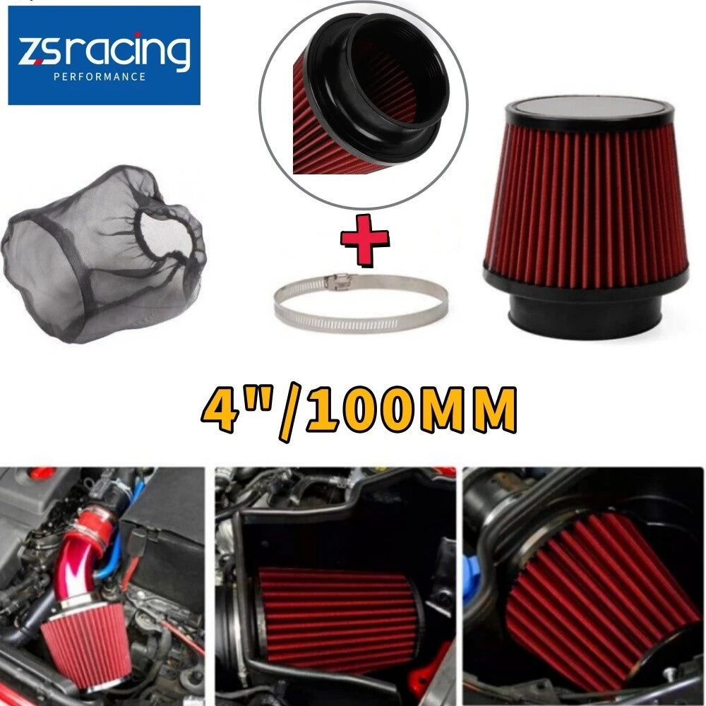 4" Dry Air Filter for Cold Air Intake Cone