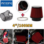 4" Dry Air Filter for Cold Air Intake Cone