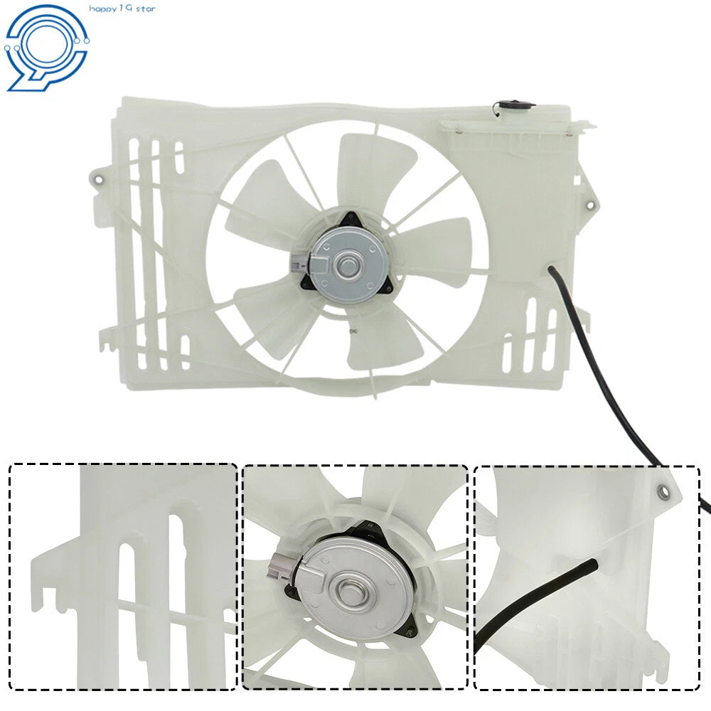 Radiator Cooling Fan & Motor Assembly for Toyota Matrix Corolla Vibe (2003–2013)