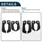 Set of 1 Car Door Anti Kick Pad Sticker Protector for Volkswagen Santana (2013–2015)