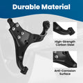 Front Lower Control Arm Set of 2 for Hyundai Tucson Kia Sportage (2005–2010)