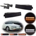 2X Smoke Sequential Switchback LED Signal Lights for Honda Prelude (1992–1996)