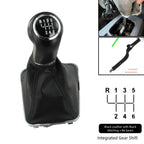 5 Speed Gear Shift Knob Black for Opel Zafira B (2005–2010)