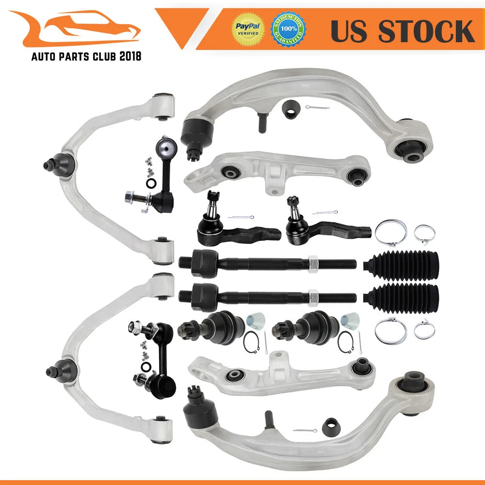 16pcs Front Control Arm Suspension Kit for Infiniti G35 (2003–2007)