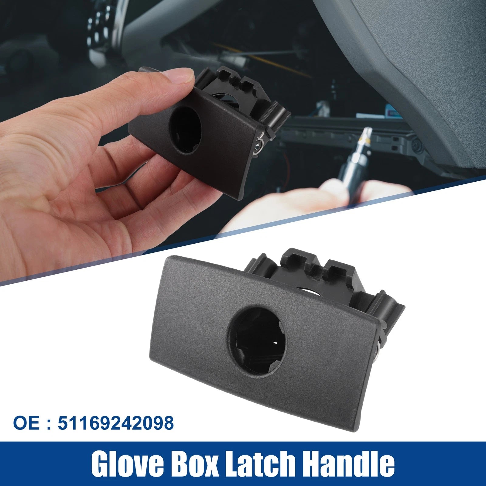 Glove Box Latch Handle for BMW X3 (2004–2010) No. 51169242098