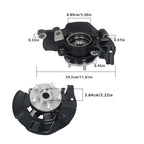 Set of 2 Front Steering Knuckle Assemblies for Hyundai Sonata (2011)