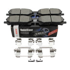 Set of 4 Bosch QuietCast Front Ceramic Brake Pads for RX330 RX350 RX400h (2004–2009)