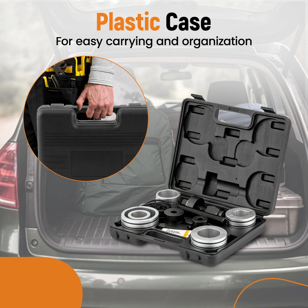 Hydraulic Exhaust Pipe Expander Tool Kit for Manual Tailpipe (1-5/8" to 4-1/4")