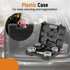 Hydraulic Exhaust Pipe Expander Tool Kit for Manual Tailpipe (1-5/8" to 4-1/4")