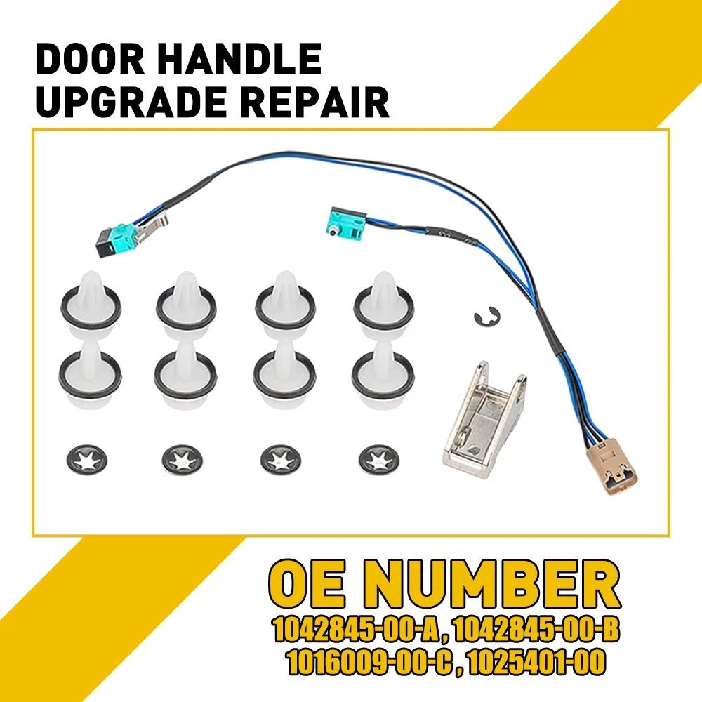 Door Handle Repair Upgrade Kit Microswitch Harness for Tesla Model S (2012–2017)