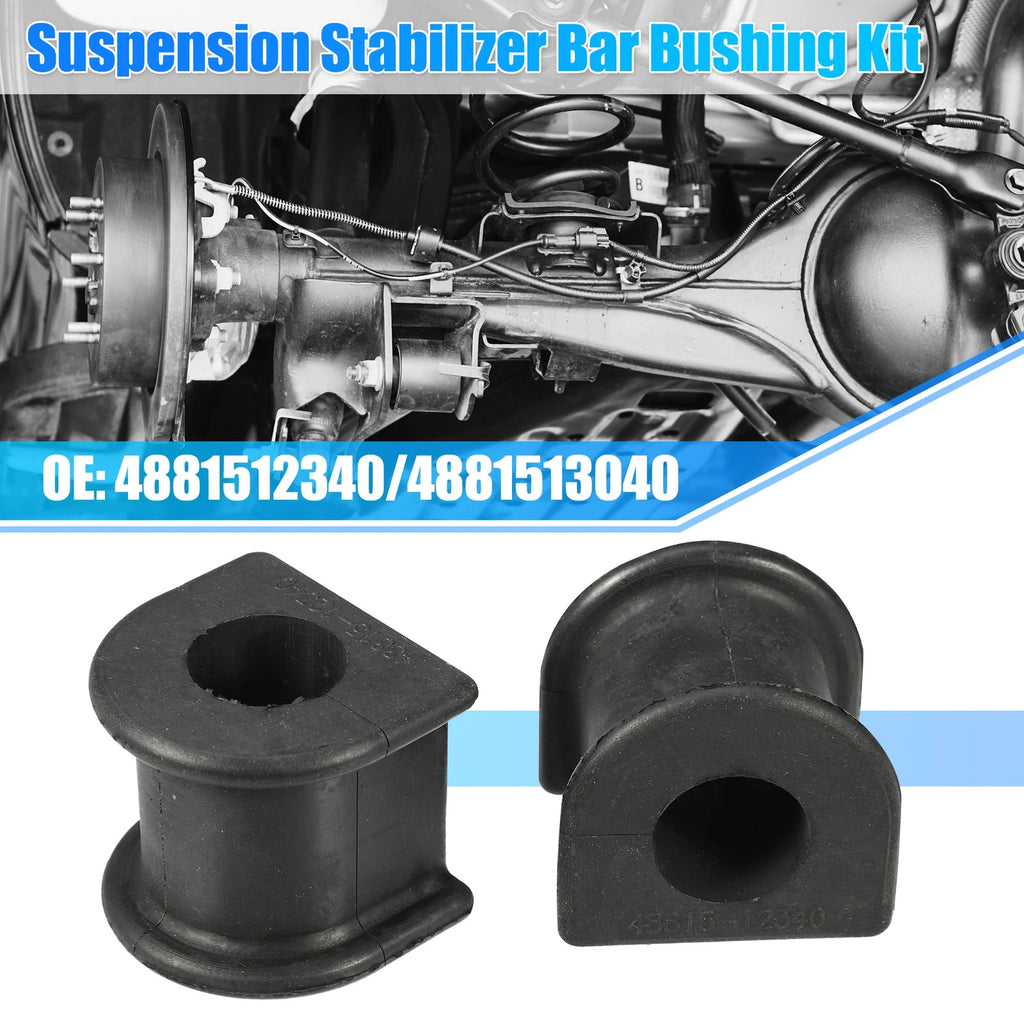 2pcs Suspension Stabilizer Bar Bushings No. 4881512340/4881513040 for Toyota