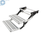 2 Step Pull Out Retractable Steps for RV Camper (21.65'' Wide)